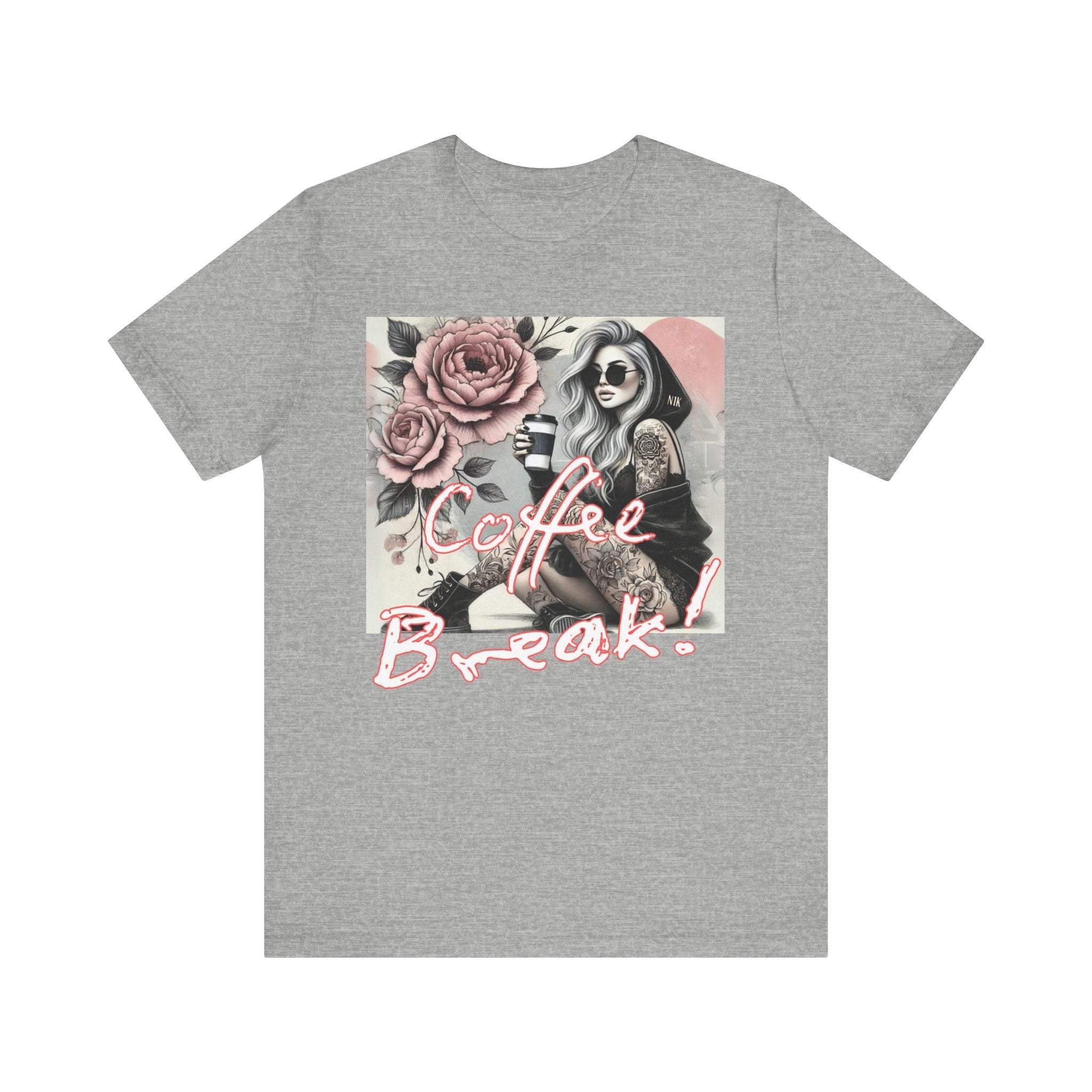 Coffee Break Unisex Jersey Short Sleeve Tee